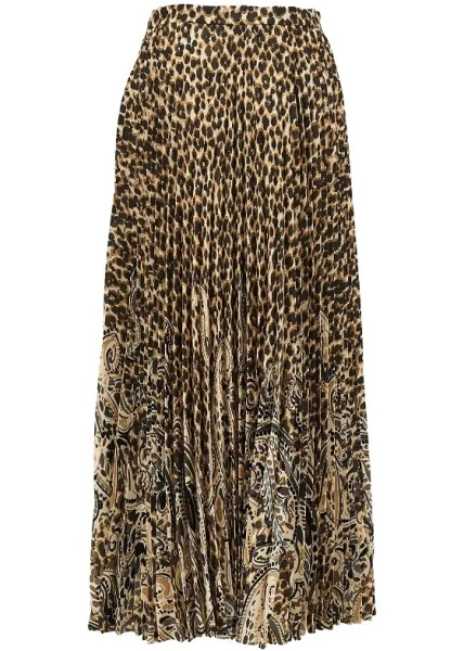 Fusta Aniamlier printed long skirt
