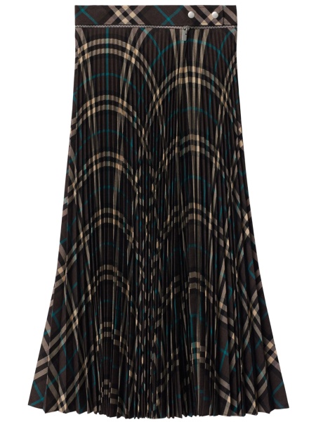 Fusta Burberry maro