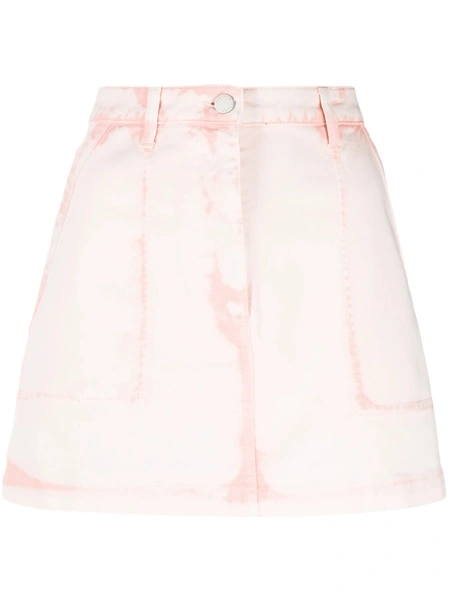 Fusta drepte Alberta Ferretti roz