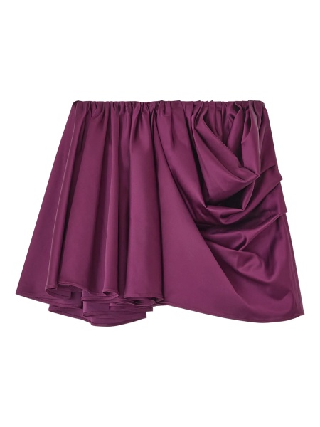 Fusta Ganni violet