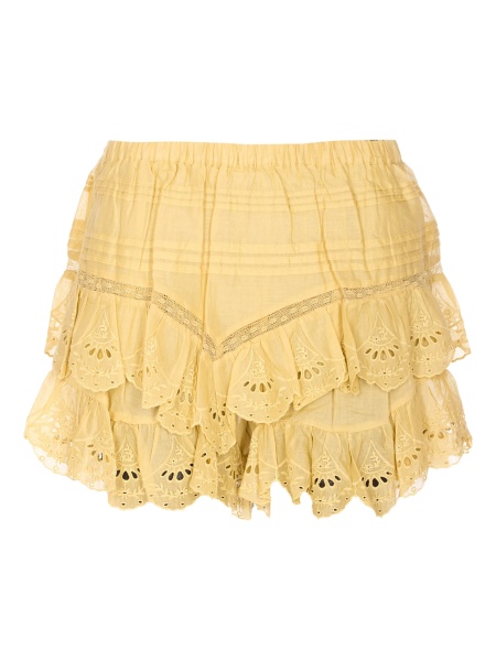 Fusta ISABEL MARANT ETOILE galbena