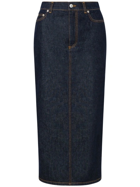 Fusta Moschino albastra