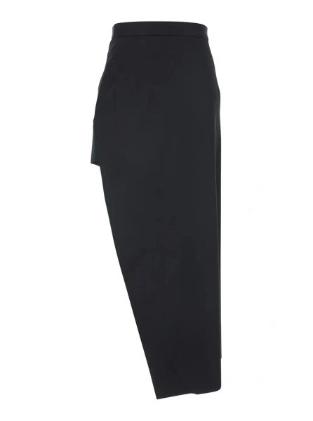Fusta Vivienne Westwood neagra din lana