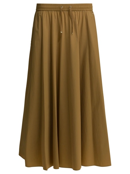 Fuste A-line midi skirt