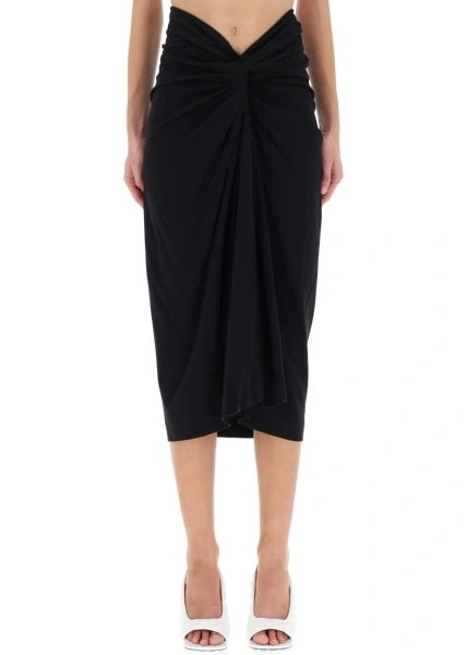 Fuste Draped "Herchive" Skirt