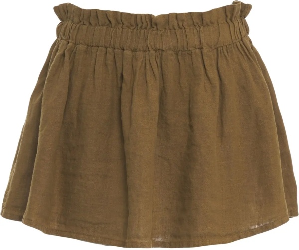 Fuste Linen mini skirt