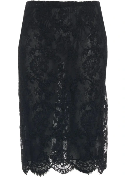 Fuste Semitrasperent midi skirt