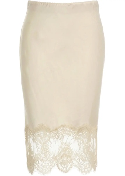 Fuste Skirt with lace detail 'Herbert'