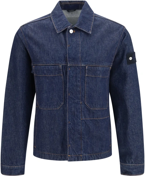 Geaca biker Denim Biker Jacket