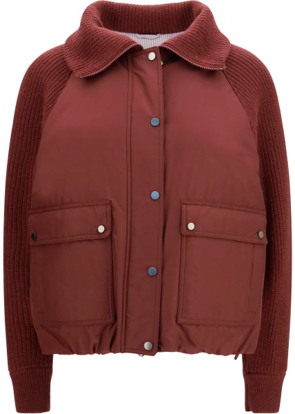Geaca de Iarna Down Jacket with wool sleeves