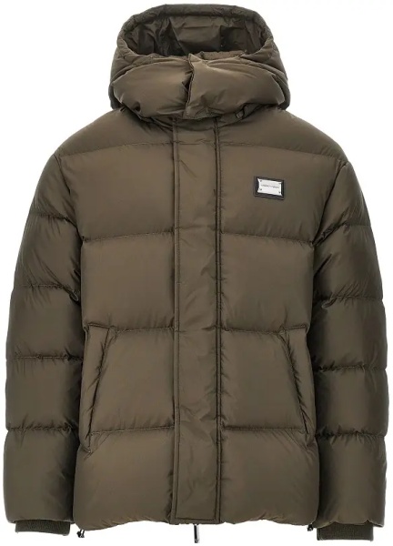 Geaca de Iarna Logo plate down jacket