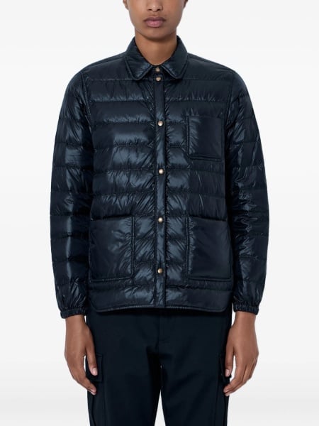 Geaca de iarna Moncler neagra din poliamida