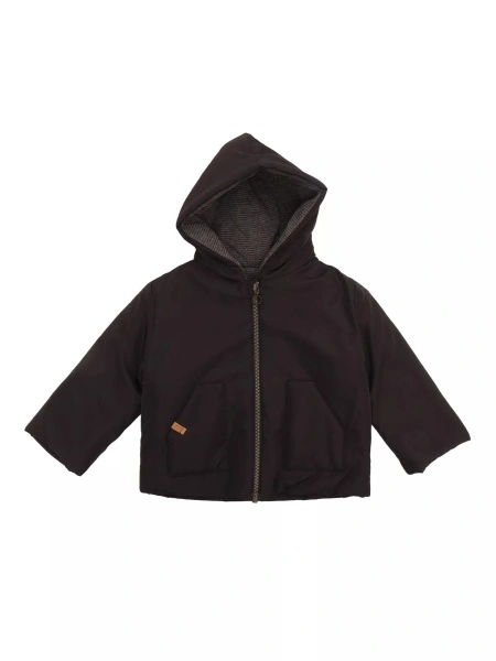 Geaca de Iarna padded jacket Fine stripes jersey inside lining + warm padding