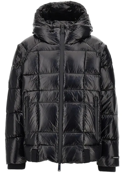 Geaca de Iarna Quilted and padded nylon downjacket