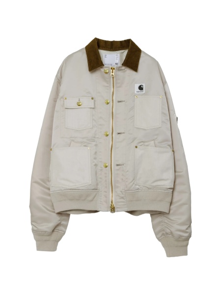 Geaca de iarna SACAI X CARHARTT WIP neutra