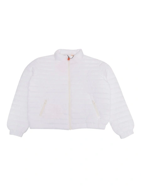 Geaca de iarna Save the Duck alba din nylon
