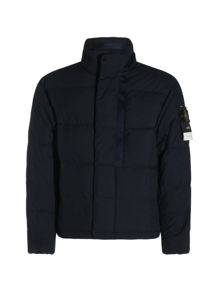 Geaca de iarna Stone Island albastra