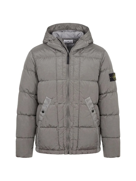 Geaca de iarna Stone Island gri