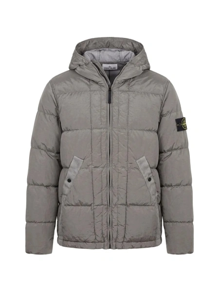 Geaca de iarna Stone Island gri
