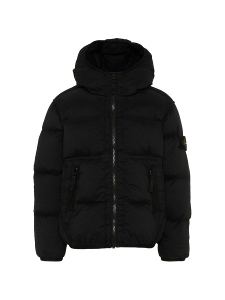 Geaca de iarna Stone Island neagra