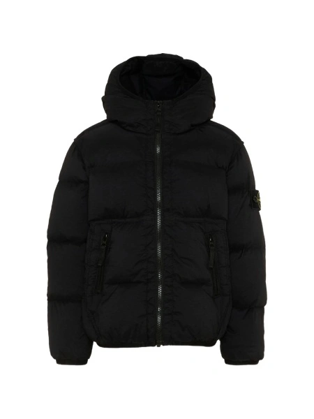 Geaca de iarna Stone Island neagra
