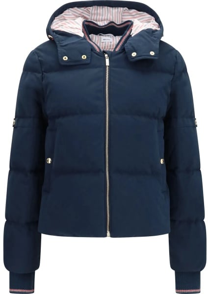 Geaca de Iarna Waxed technical Puffer Jacket with hood
