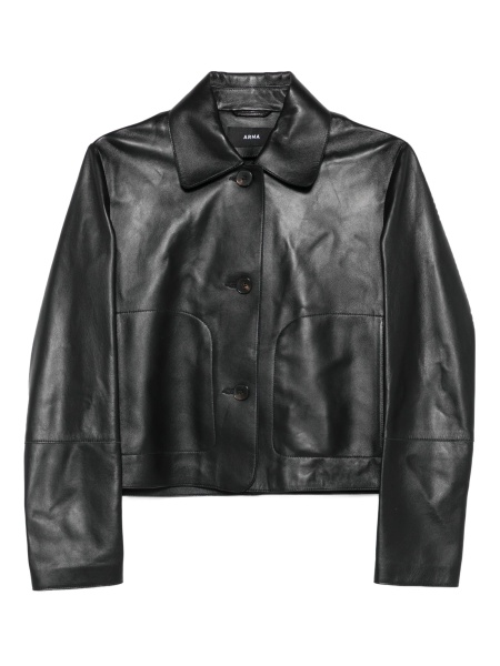 Geaca de piele ARMA neagra