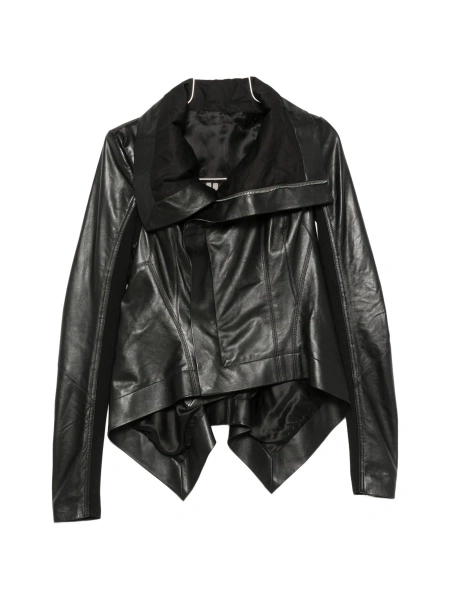 Geaca de piele Rick Owens neagra din piele