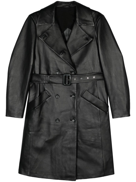 Geaca de piele SPORTMAX neagra din piele