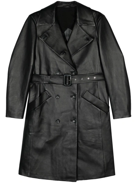 Geaca de piele SPORTMAX neagra din piele