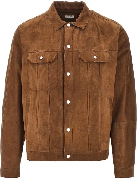 Geaca de Piele Suede leather jacket