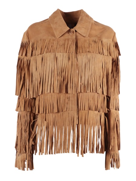 Geaca de Piele WOMAN GOAT SUEDE LEATHER JACKET