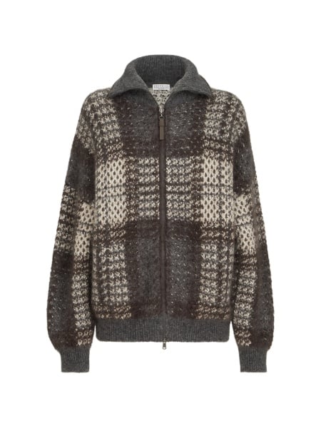 Geaca Oversize Brunello Cucinelli gri