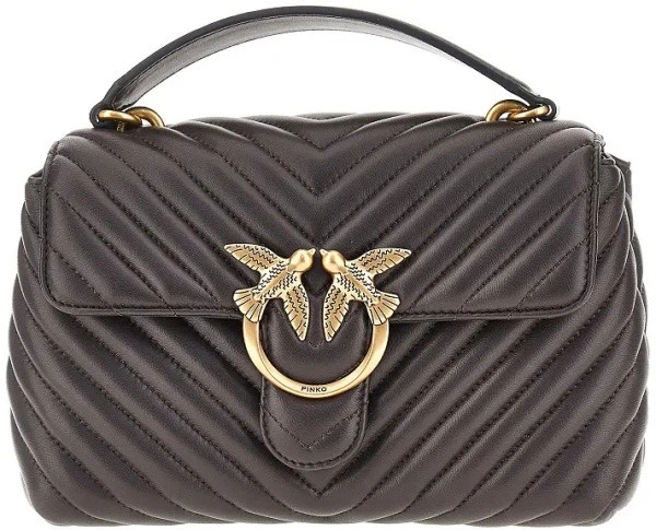 Geanta de mana Chevron nappa leather mini Love Lady Puff bag