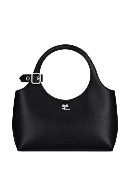Geanta de mana COURRÈGES neagra din piele