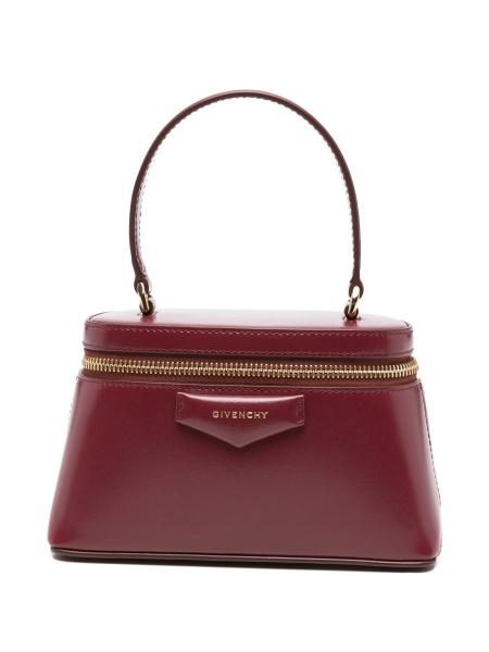Geanta de mana Givenchy antigona rosie din piele