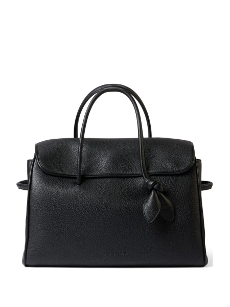 Geanta de mana JACQUEMUS Turismo neagra din piele