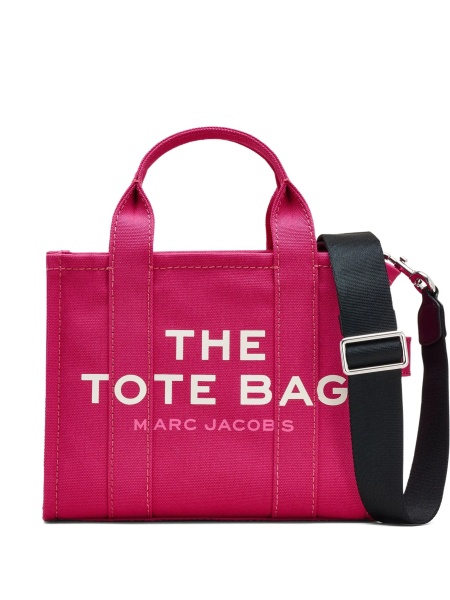 Geanta de mana Marc Jacobs roz din bumbac