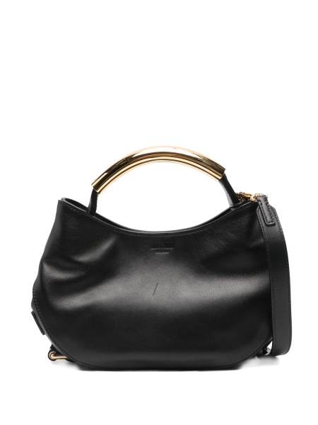 Geanta de mana Moschino neagra din piele