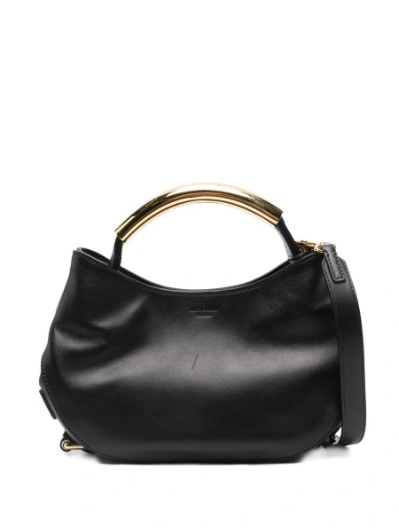 Geanta de mana Moschino neagra din piele