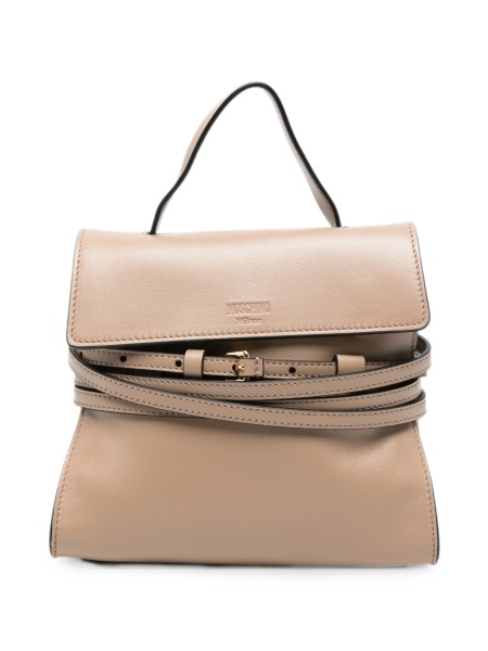 Geanta de mana Moschino neutra din piele