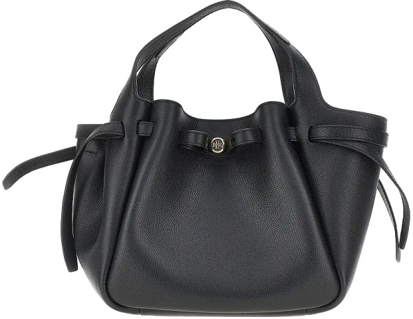 Geanta de mana 'Romy' grained leather bag
