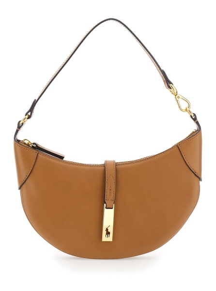 Geanta de mana Shoulder Bag 'P ID MN SHDR-SHOULDER BAG-SMALL' in Beige Leather for Women