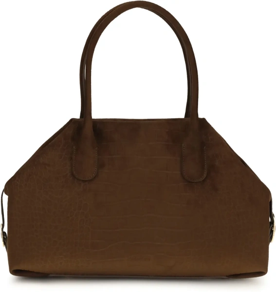 Geanta de mana THEMOIRè Medium Talia Trank crocodile-effect suede Shopping Bag