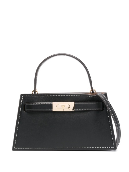 Geanta de mana Tory Burch neagra din piele