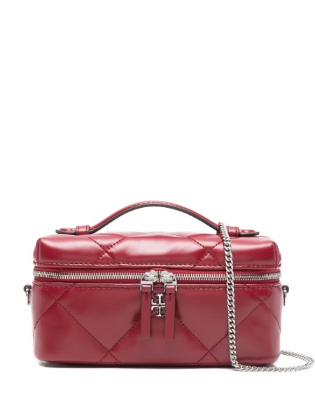 Geanta de mana Tory Burch rosie din piele