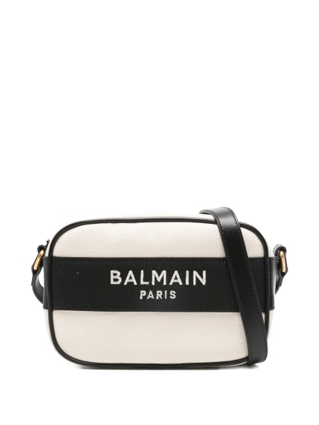 Geanta de umar Balmain neutra din bumbac
