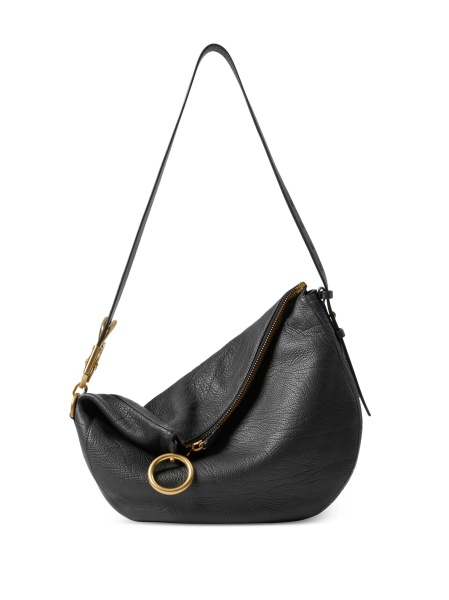 Geanta de umar Burberry neagra din piele