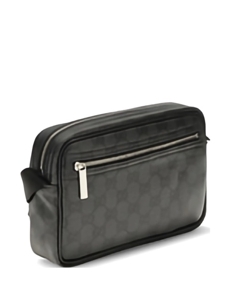 Geanta de umar Gucci gri din material textil