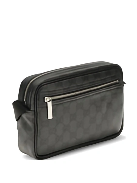 Geanta de umar Gucci gri din material textil